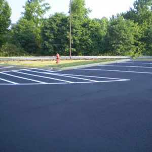 Parking Lots Striped for Safety
